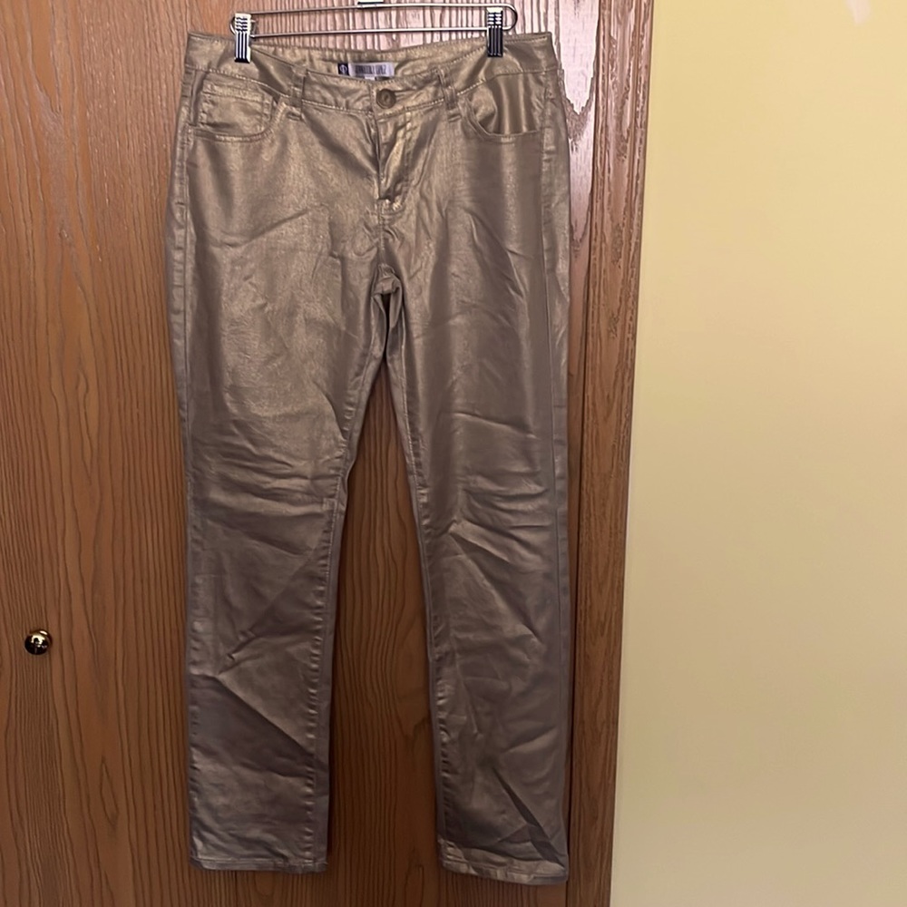 Gold dust  color Jennifer Lopez pant